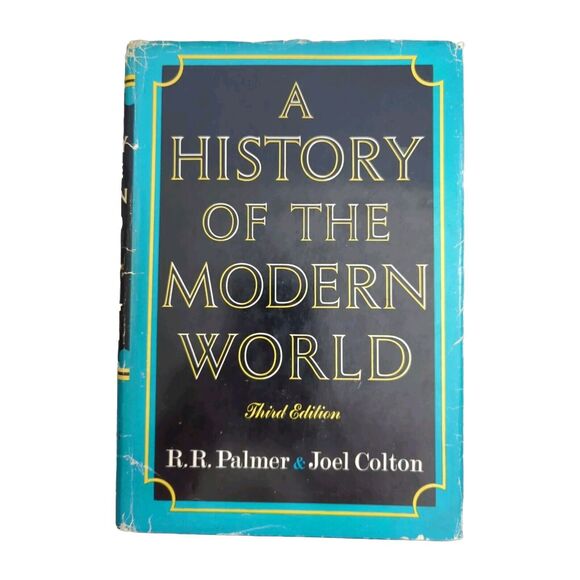 R. R. Palmer Joel Colton A HISTORY OF THE MODERN WORLD 3rd Edition Miscut Pages - Picture 1 of 12